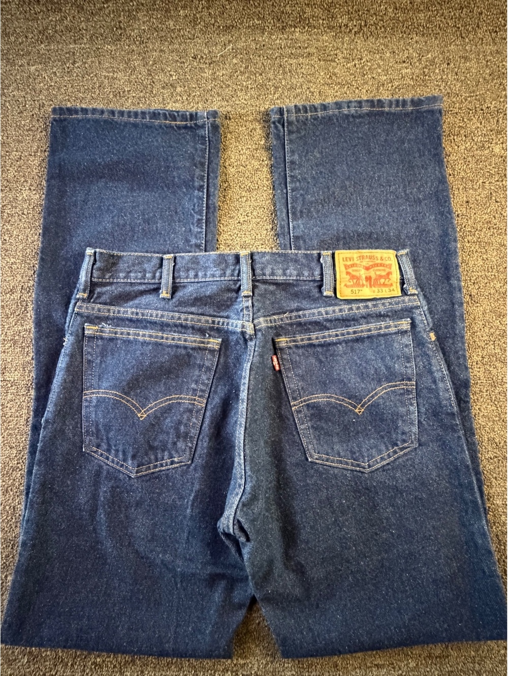 Levi's 517 Bootcut Jeans W33 L34 2013 Made in Mexico